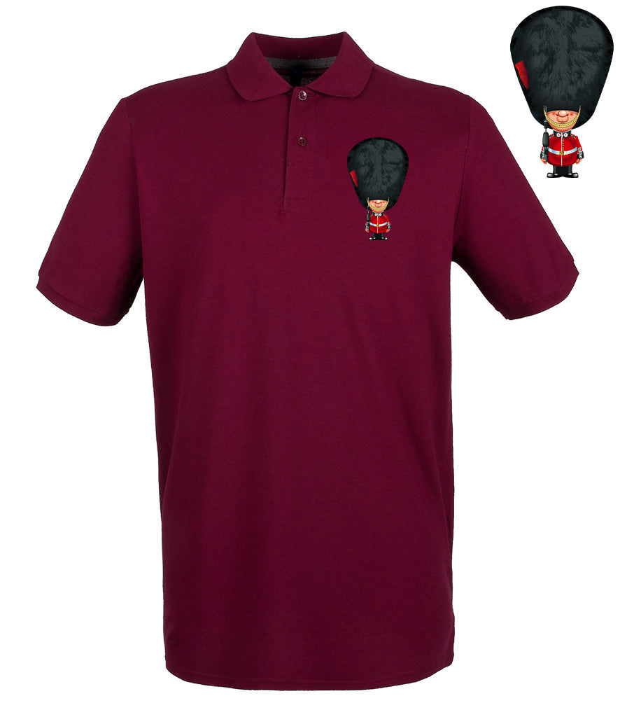 Coldstream Guards On Parade Embroidered Pique Polo Shirt