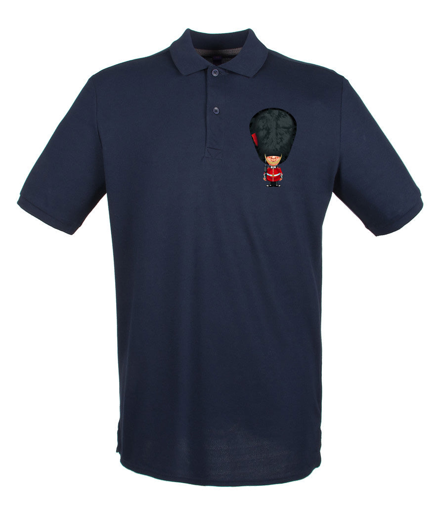 Coldstream Guards On Parade Embroidered Pique Polo Shirt