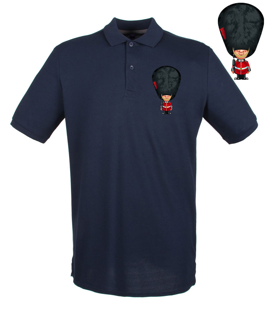 Coldstream Guards On Parade Embroidered Pique Polo Shirt