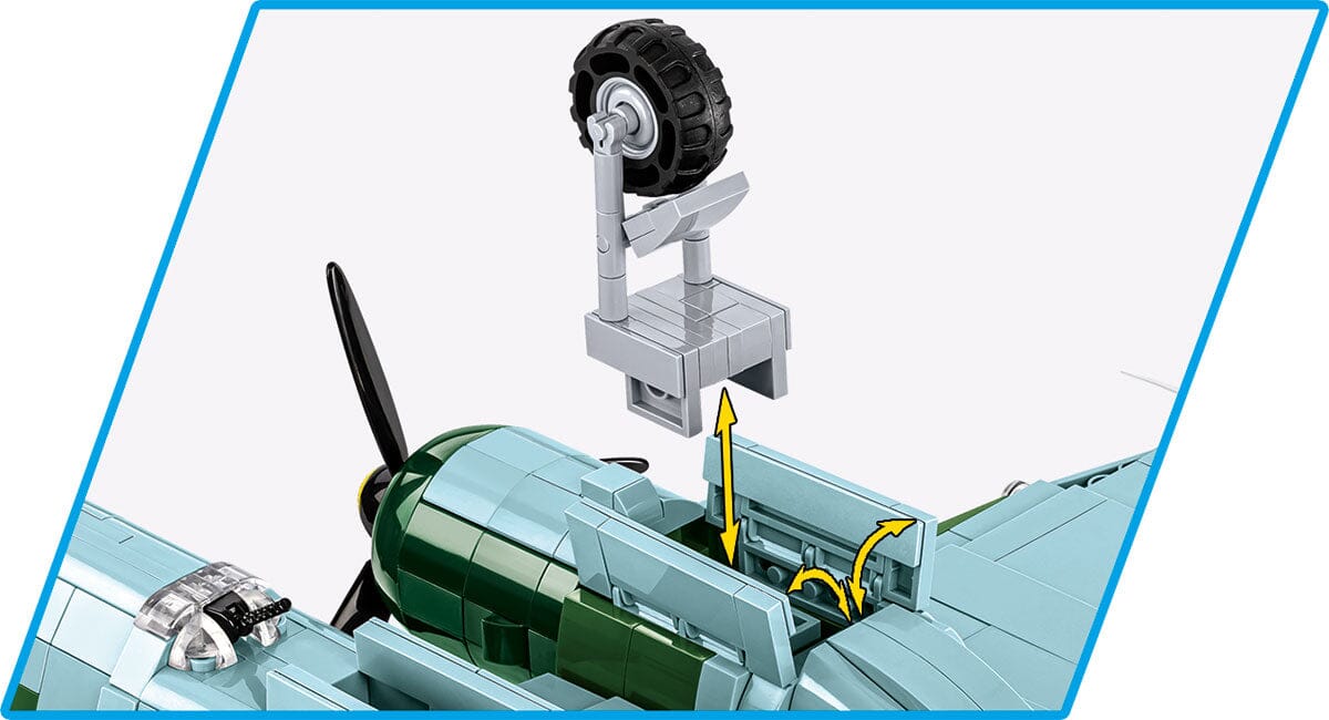 Dornier D0-17Z-2 brick plane model- COBI 5754- 1360 bricks