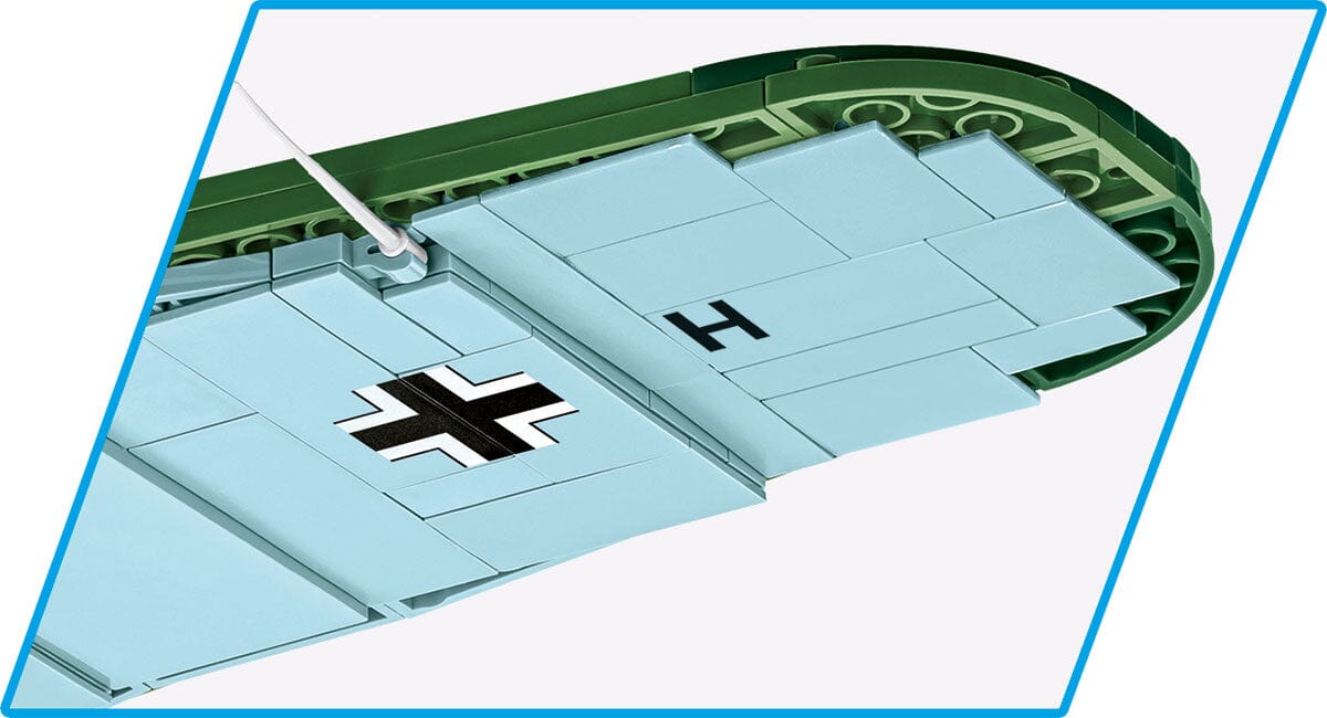 Dornier D0-17Z-2 brick plane model- COBI 5754- 1360 bricks