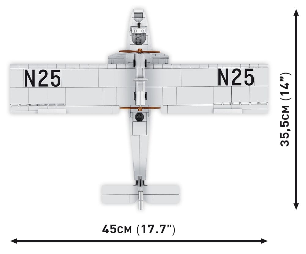 Dornier D0 J Wal ‘Amundsen’ N-25 aircraft model- COBI 1384 - 478 bricks