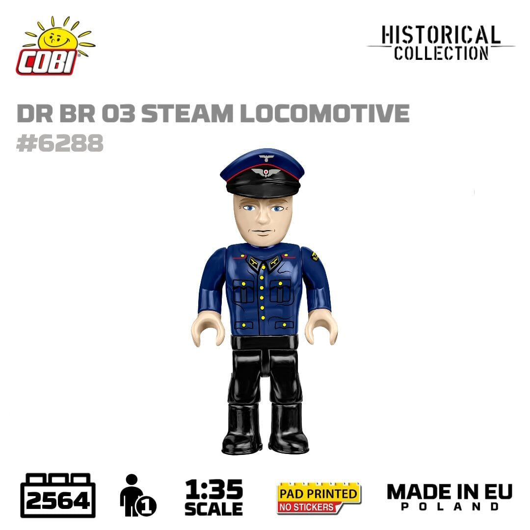 DR BR 03 Steam Locomotive brick model