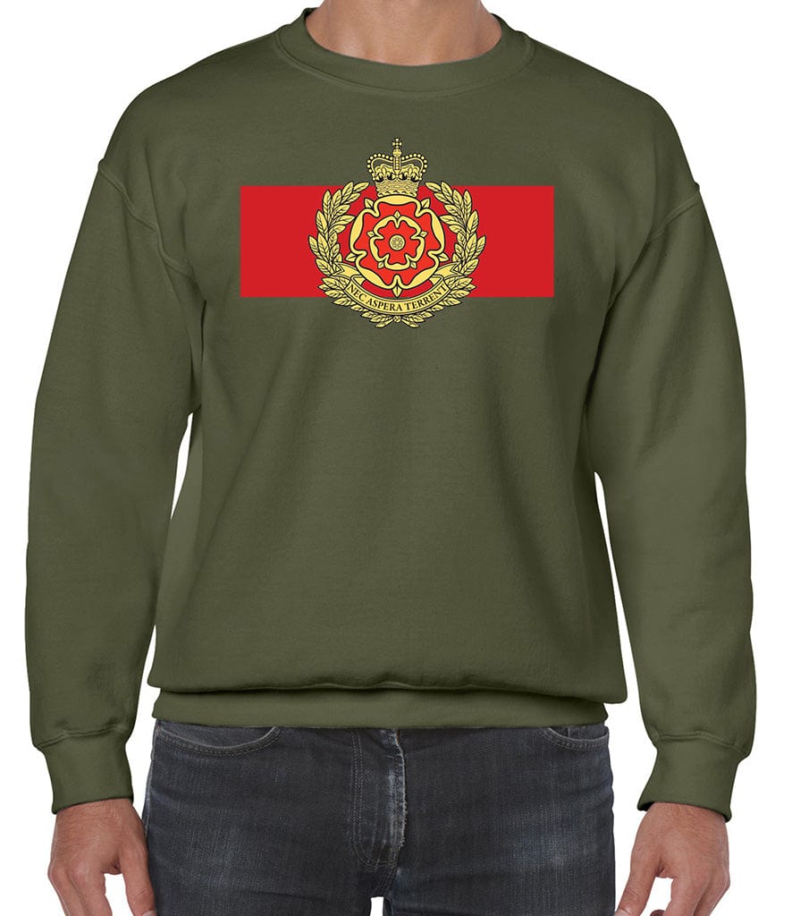Duke Of Lancaster's Regiment Front Printed Sweater