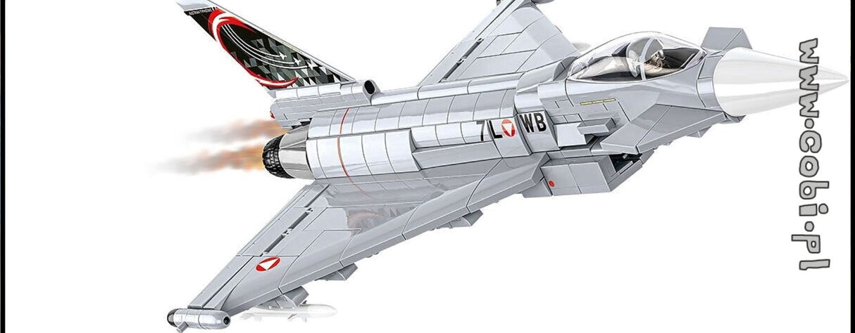 Eurofighter Typhoon (Austria) brick plane model