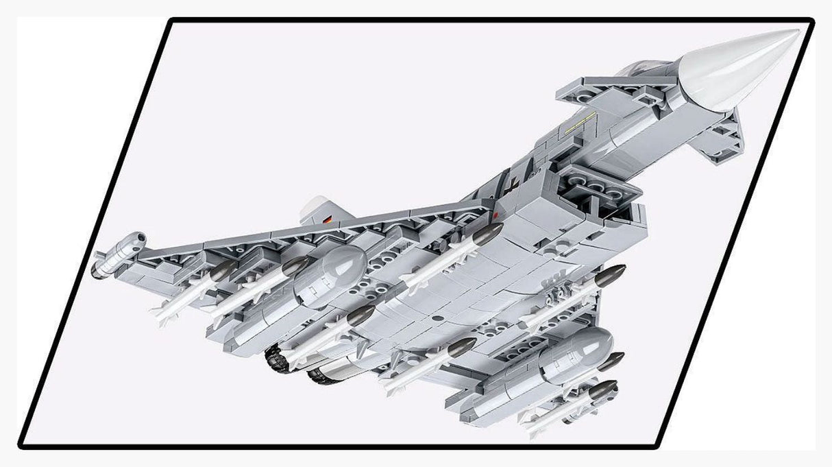 Eurofighter Typhoon (Germany) brick plane model - COBI 5848 - 644 bricks