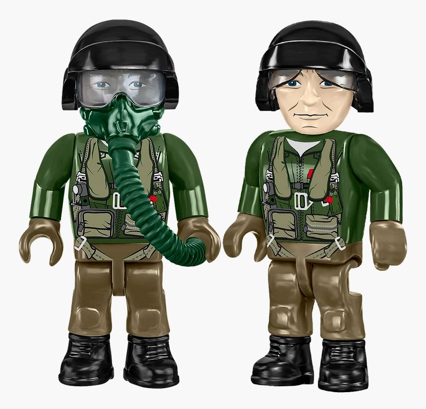 F-117 Nighthawk brick aircraft model - COBI 5903 - 798 bricks