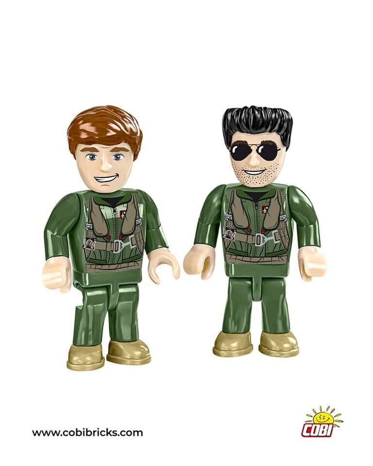 F-15EX Eagle II plane brick model - COBI 5900- 739 bricks