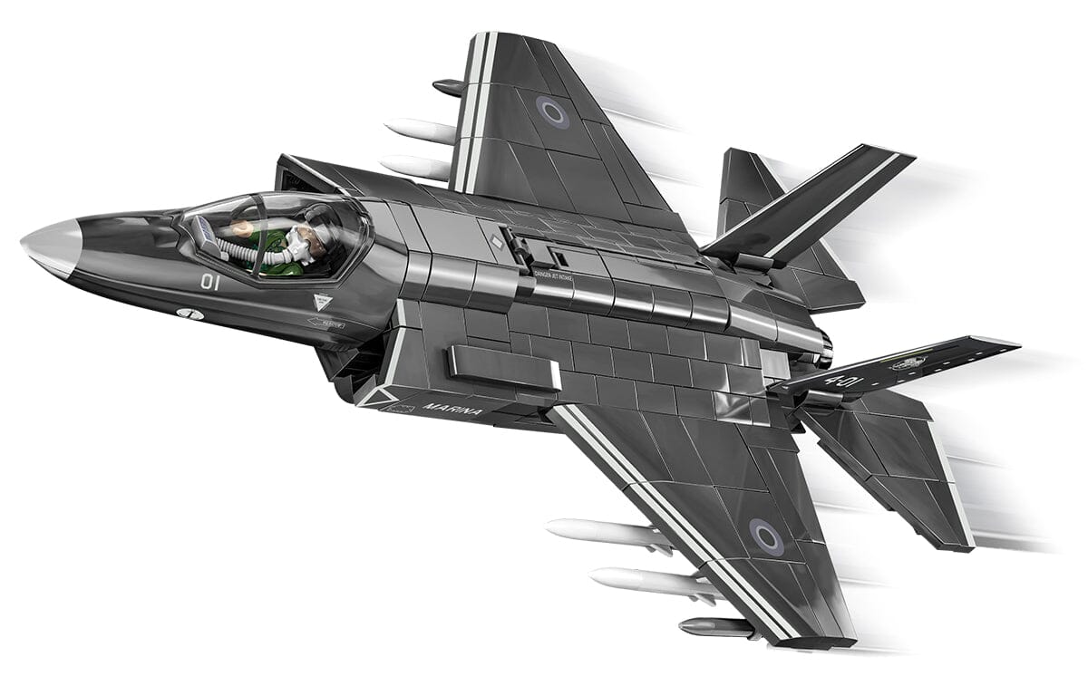 F-35B STOVL Lightning II brick plane model