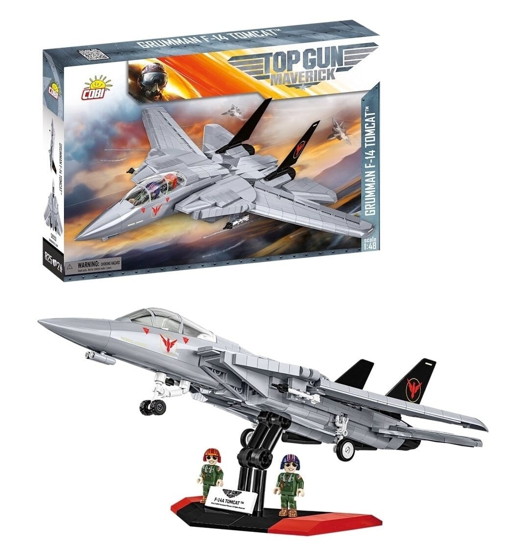 F14 Tomcat Top Gun brick plane model - COBI 5920 - 825 bricks