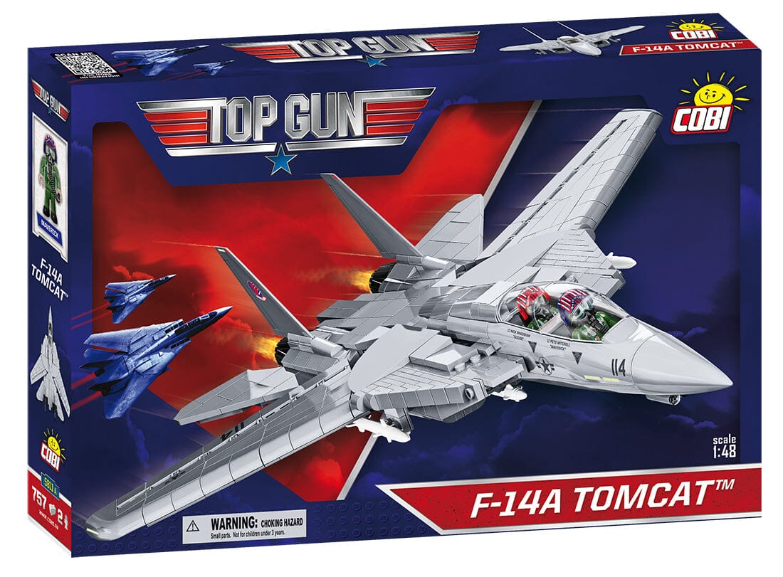 F14 Tomcat Top Gun brick plane model