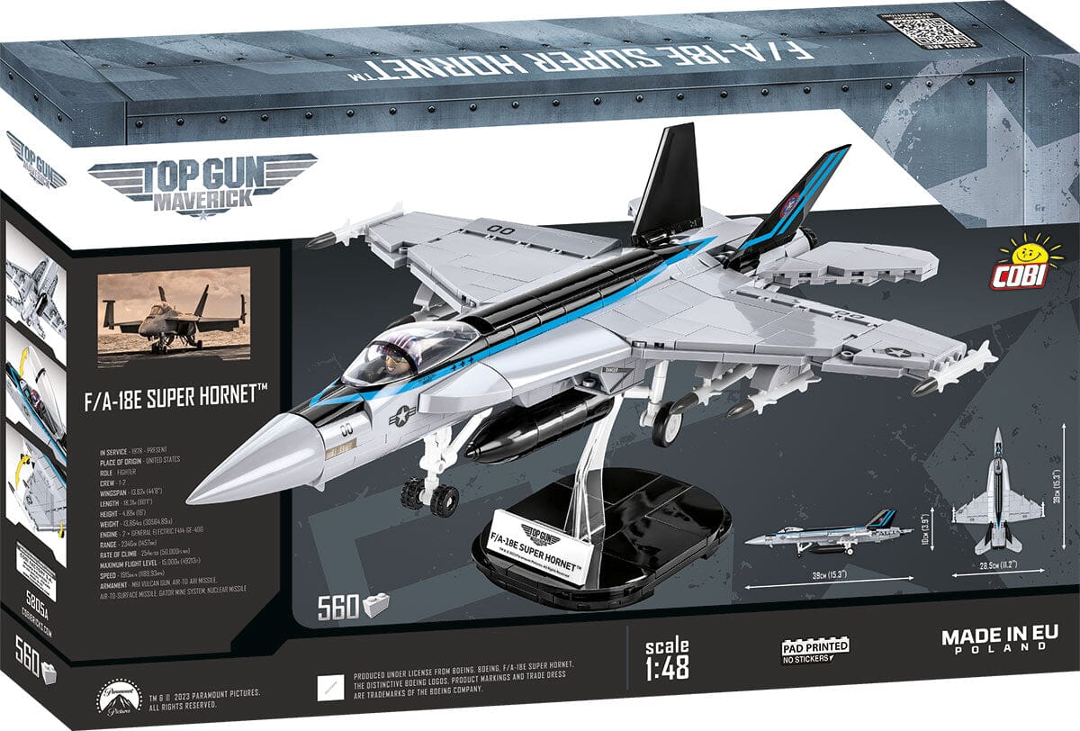 F/A-18E Super Hornet 'Top Gun: Maverick' brick plane model