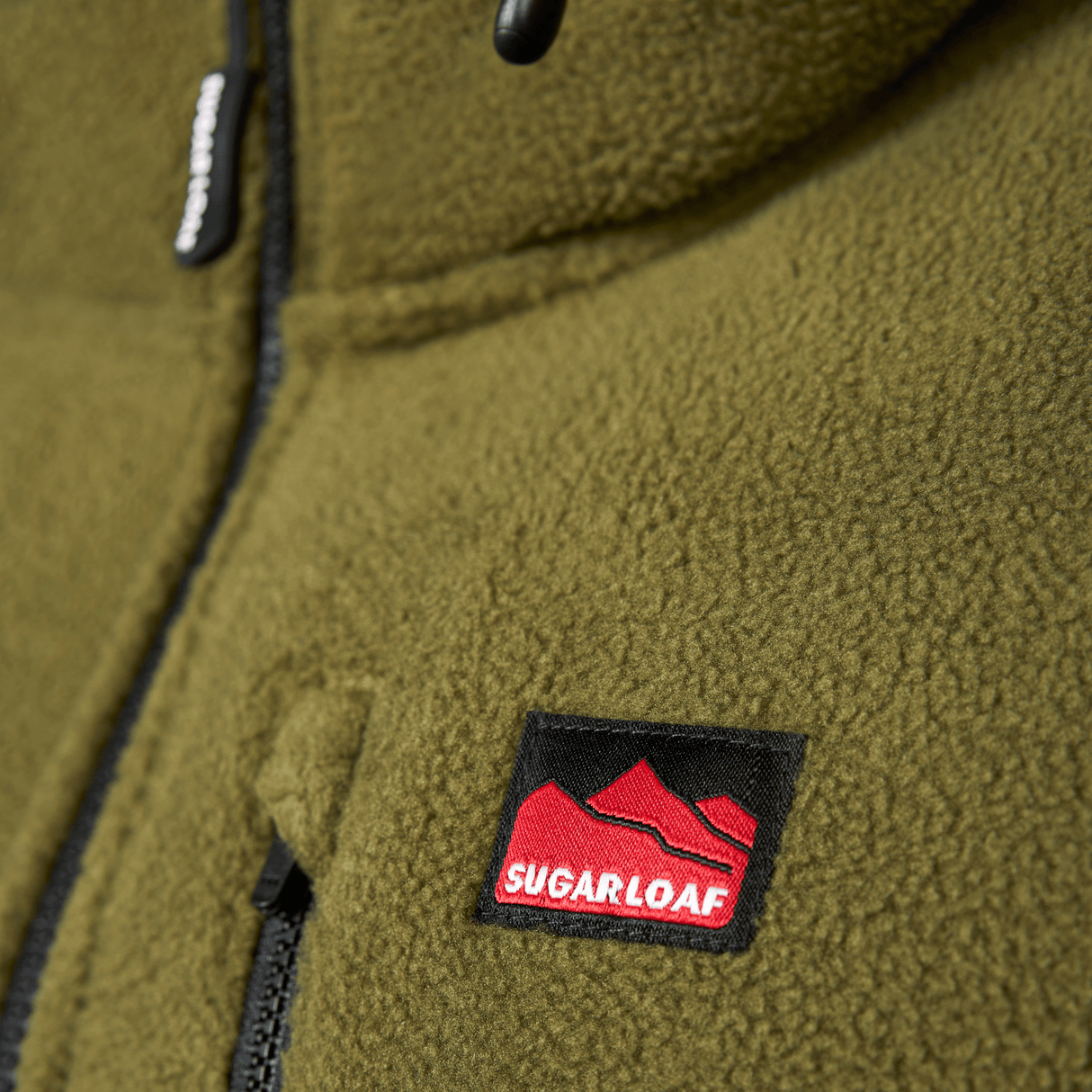 Sugar Loaf Shepherd Polar Fleece Hoodie - Khaki