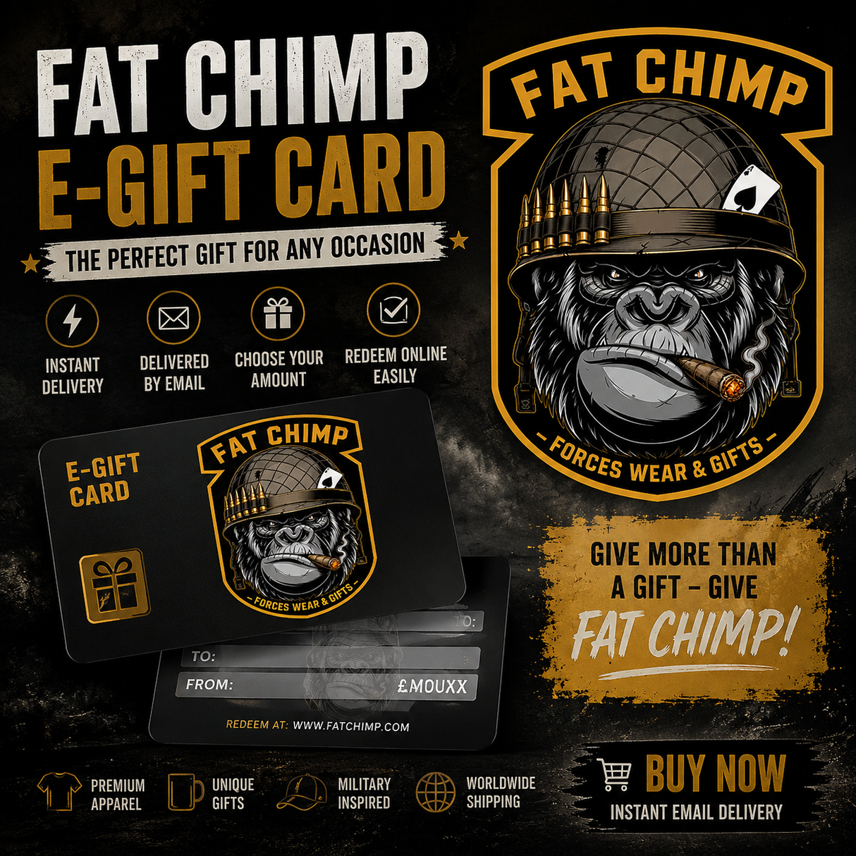 Fat Chimp E-Gift Voucher