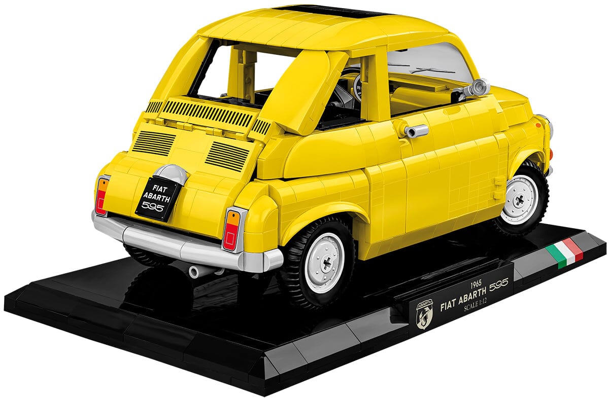 Fiat Abarth 595 brick model car