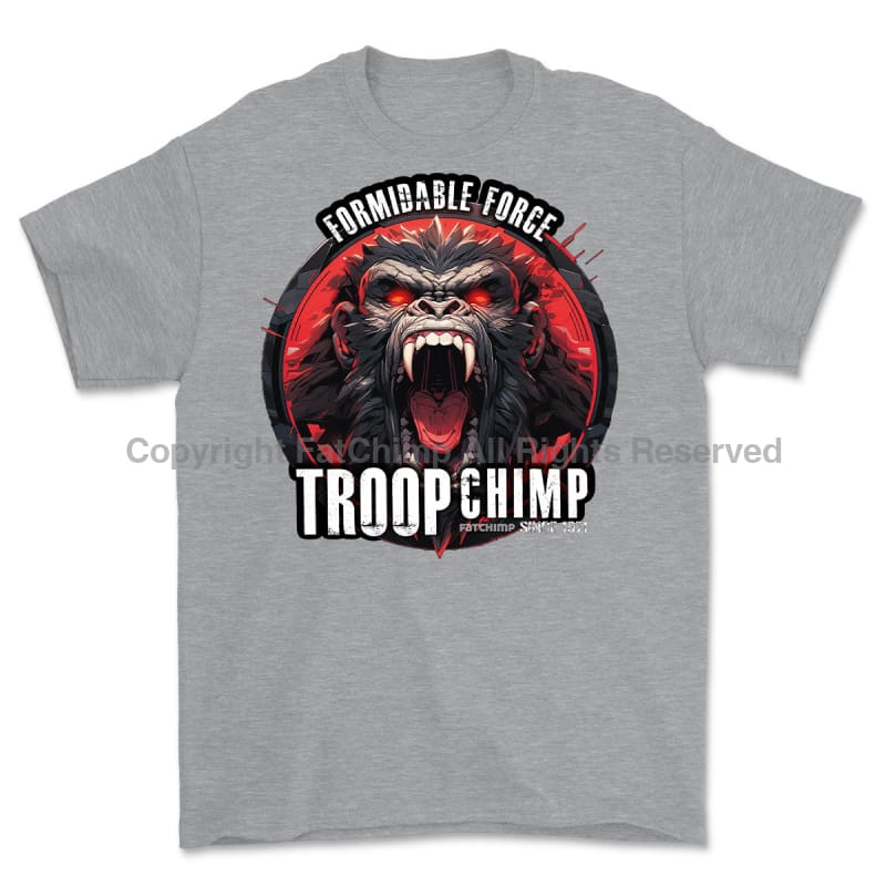 Formidable Force 'Troop Chimp' Printed T-Shirt