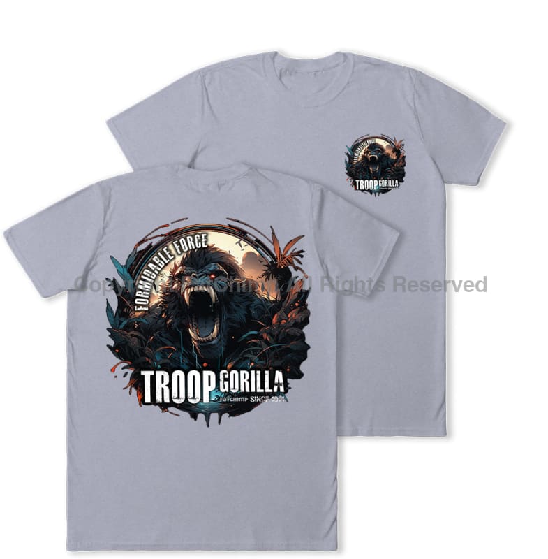 Formidable Force 'Troop Gorilla Special Ops' Double Printed T-Shirt