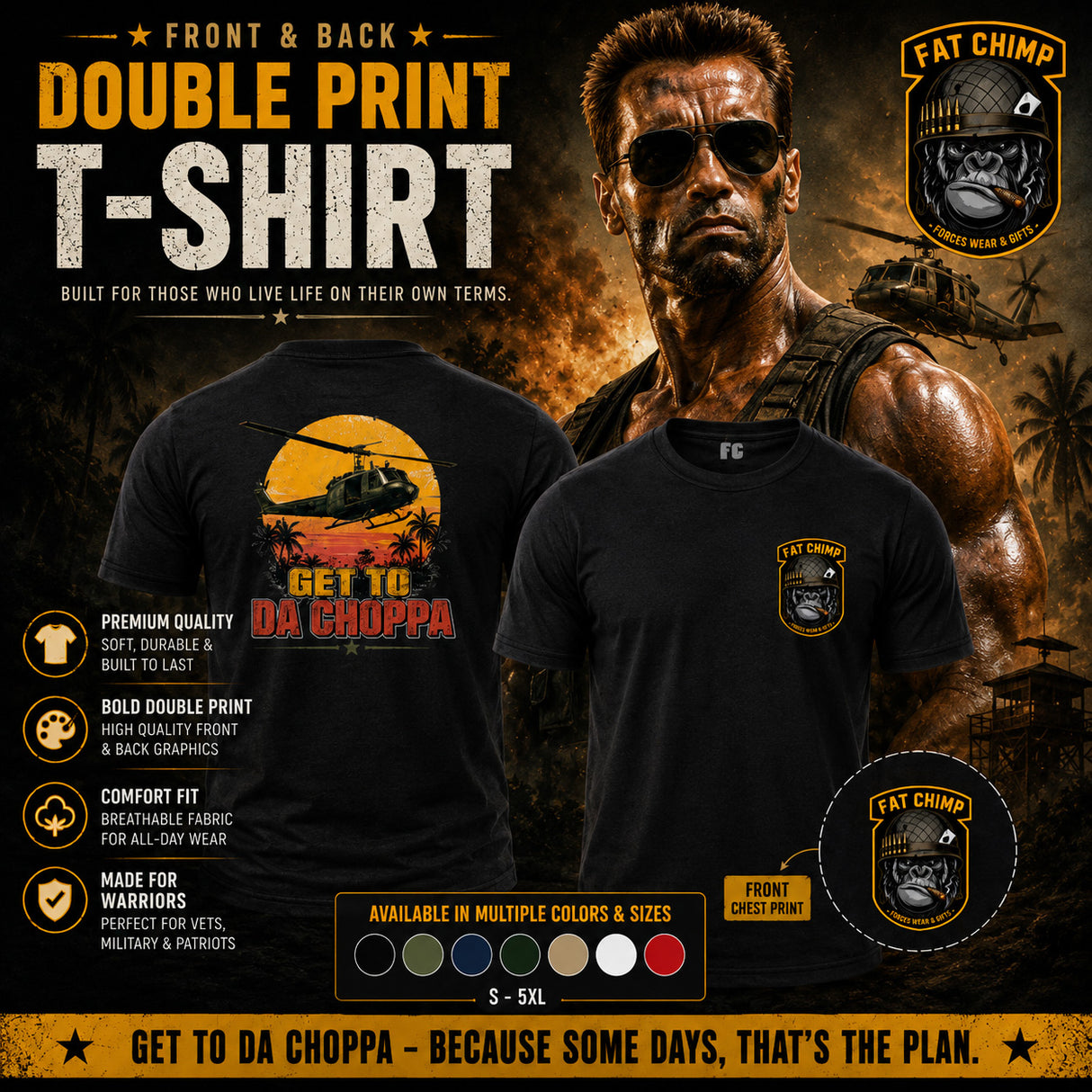 get-too-the-choppa-arny-tee-art