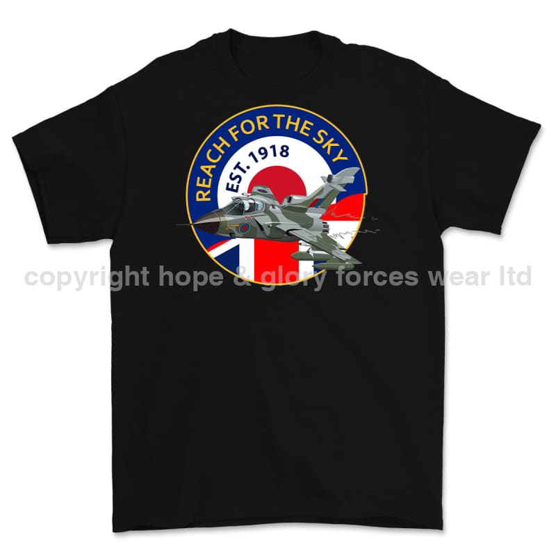 GR4 Tornado 'Reach For The Sky' Est 1918 Printed T-Shirt