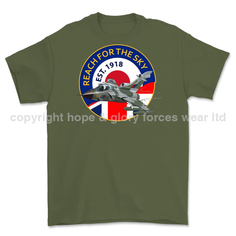 GR4 Tornado 'Reach For The Sky' Est 1918 Printed T-Shirt