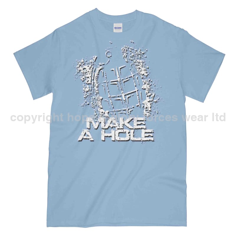 Grenade Make A Hole Military Printed T-Shirt