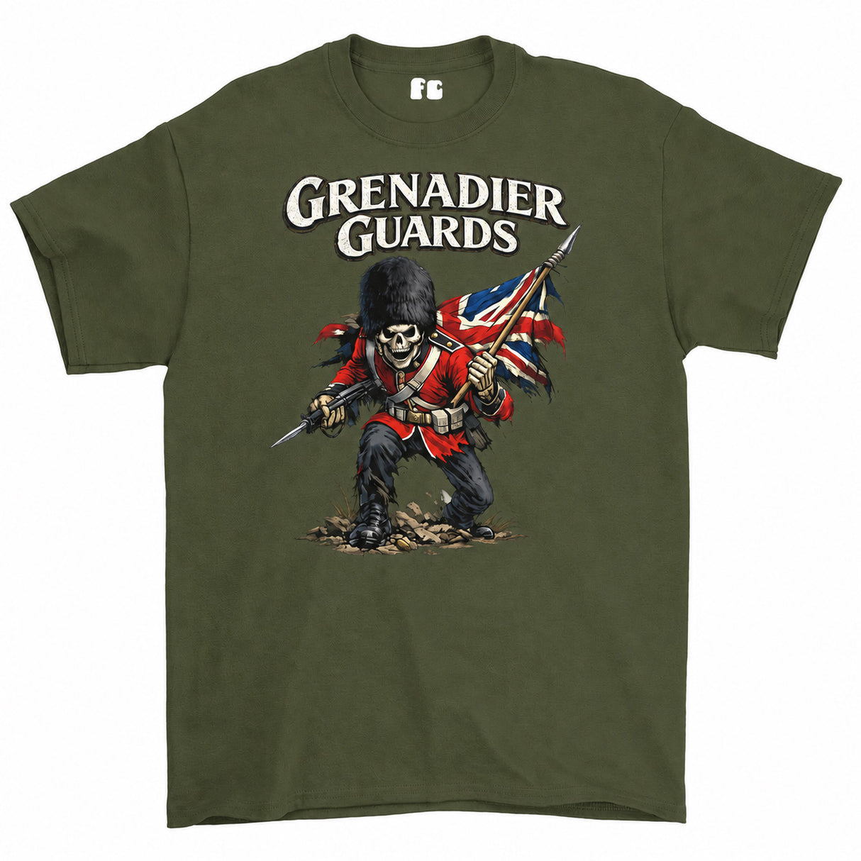 Grenadier Guards Battle Cry Printed T-Shirt