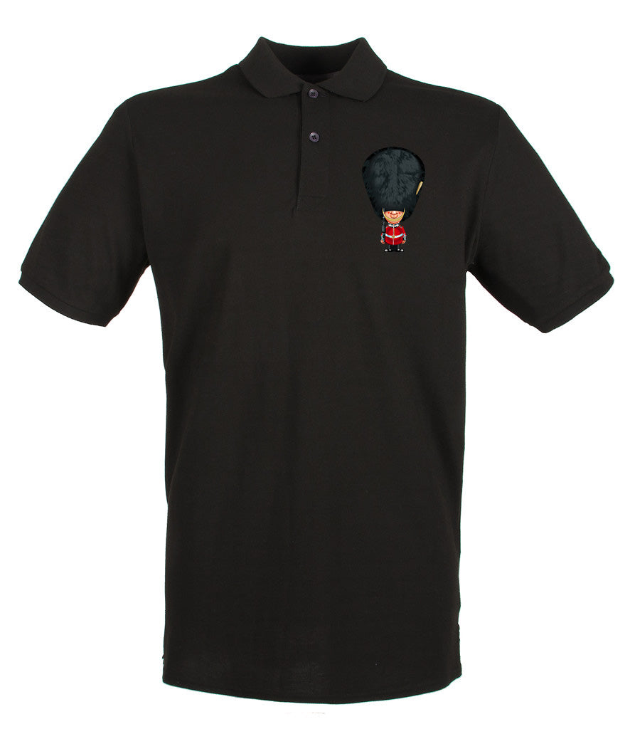 Grenadier Guards On Parade Embroidered Pique Polo Shirt