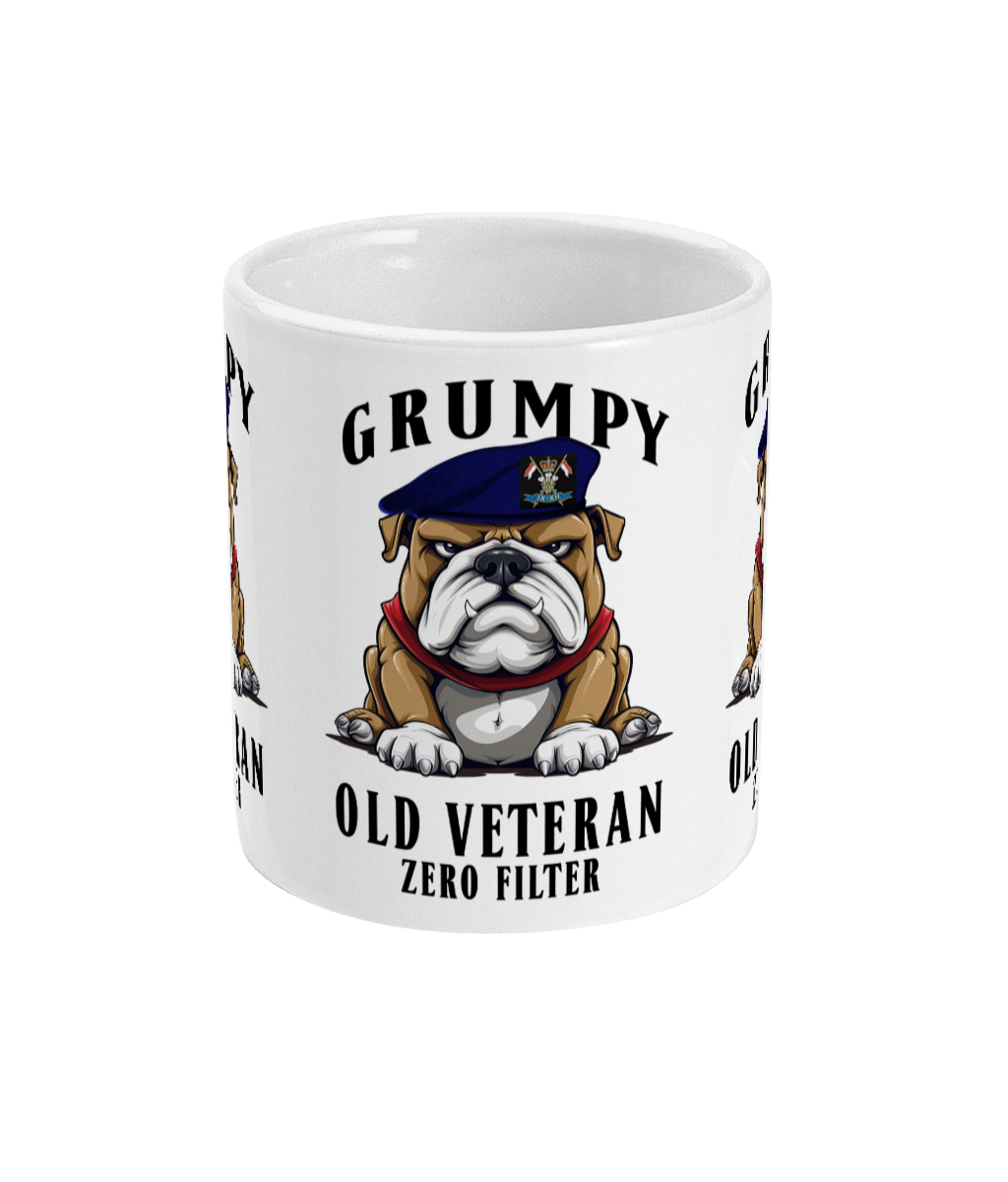 Grumpy Old 9th-12th Royal Lancers Veteran Ceramic Mug