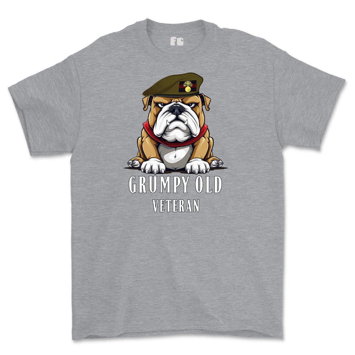 Grumpy Old Grenadier Guards Veteran Printed T-Shirt