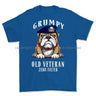 Grumpy Old 17Th/21St Lancer Veteran Printed T-Shirt Small 34/36’ / Royal Blue