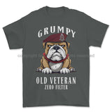 Grumpy Old 7 PARA Royal Horse Artillery Veteran Printed T-Shirt
