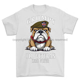 Grumpy Old British Army Veteran Printed T-Shirt Small 34/36’ / White