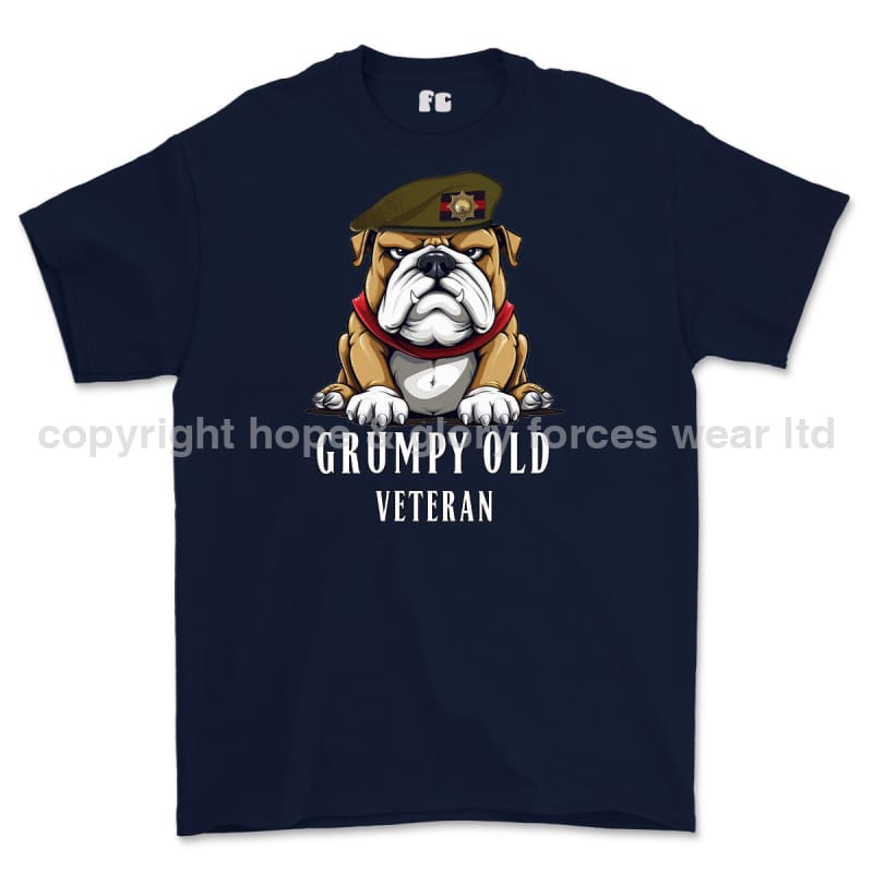 Grumpy Old Coldstream Guards Veteran Printed T-Shirt