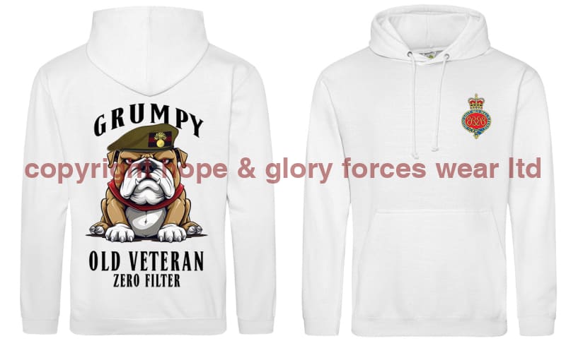 Grumpy Old Grenadier Guards Veteran Double Side Printed Hoodie