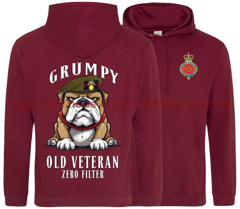 Grumpy Old Grenadier Guards Veteran Double Side Printed Hoodie