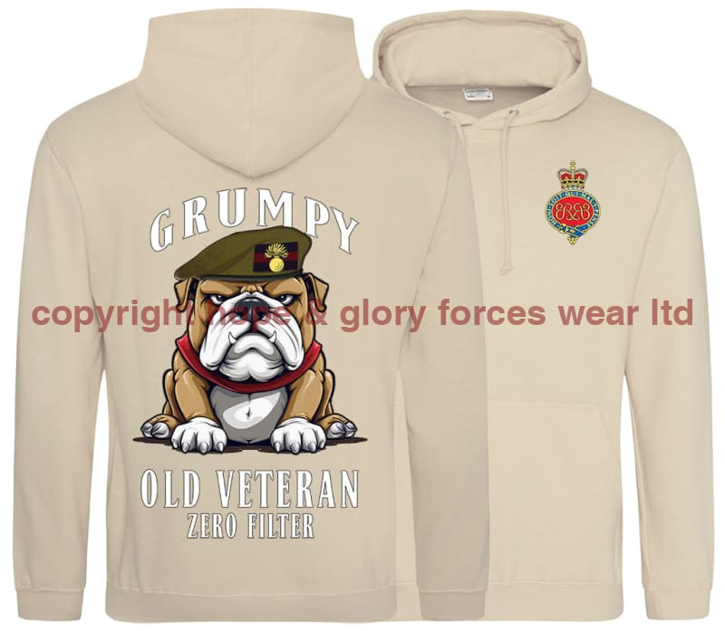 Grumpy Old Grenadier Guards Veteran Double Side Printed Hoodie