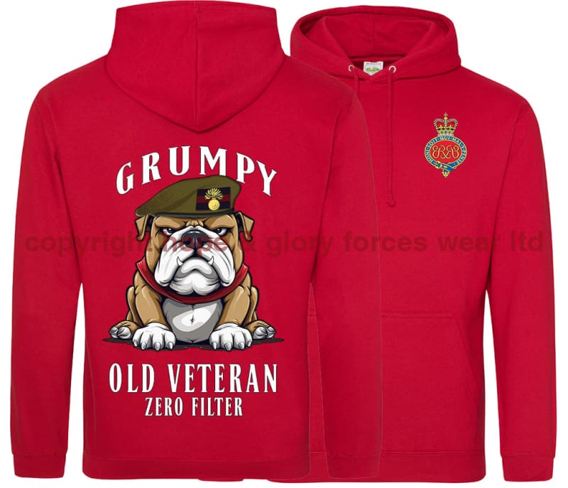 Grumpy Old Grenadier Guards Veteran Double Side Printed Hoodie