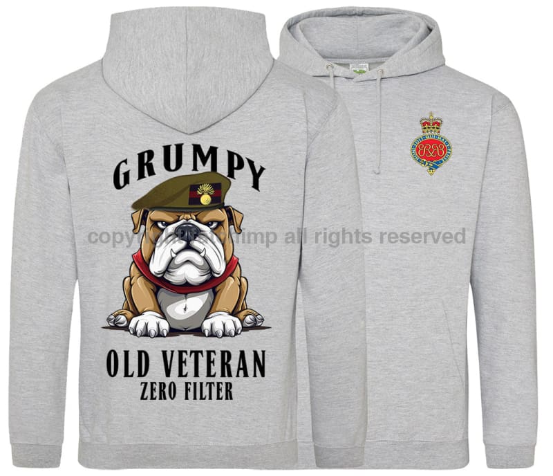 Grumpy Old Grenadier Guards Veteran Double Side Printed Hoodie
