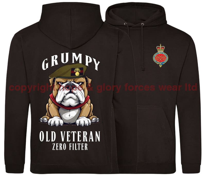 Grumpy Old Grenadier Guards Veteran Double Side Printed Hoodie