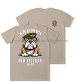 Grumpy Old PWRR Veteran Tiger Double Print T-Shirt