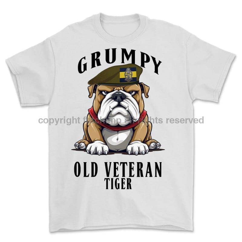 Grumpy Old PWRR Veteran Tiger Printed T-Shirt