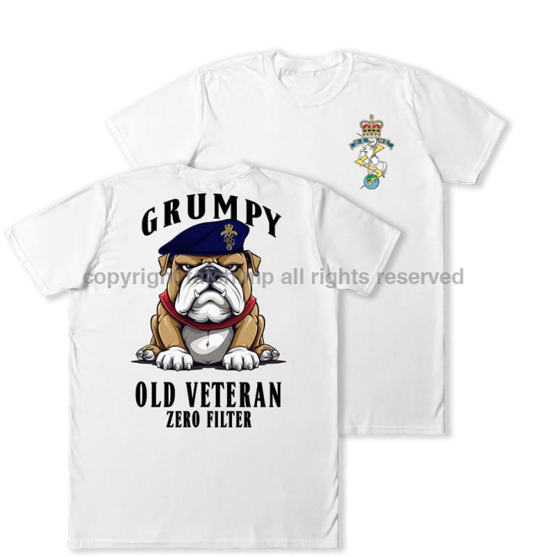 Grumpy Old REME Veteran Double Print T-Shirt