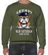 Grumpy Old Royal Corps Of Transport Veteran Front Printed Sweater
