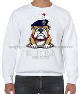 Grumpy Old Fusilier Veteran Front Printed Sweater