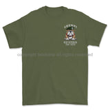 Grumpy Old Royal Irish Regiment Veteran Left Chest Printed T-Shirt
