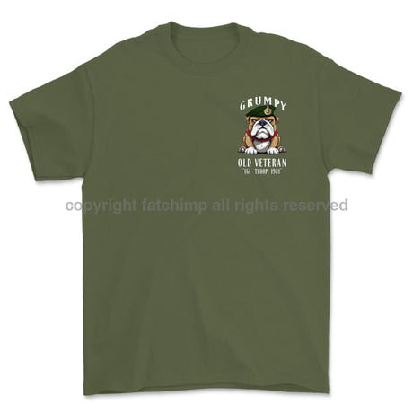 Grumpy Old Royal Marine 161 Troop 1981 Veteran Printed T-Shirt