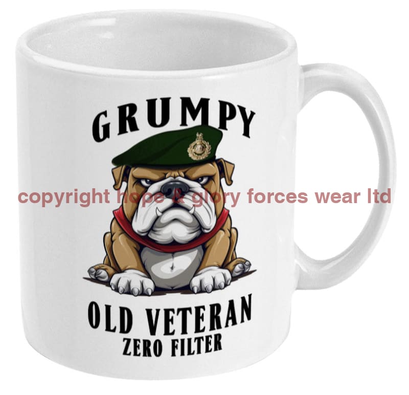 Grumpy Old Royal Marines Veteran Ceramic Mug