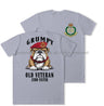 Grumpy Old Royal Military Police Veteran Double Print T-Shirt