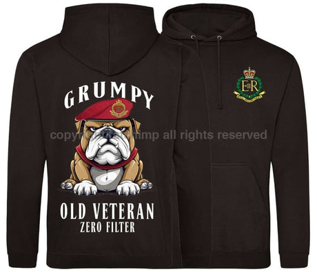 Grumpy Old Royal Military Police Veteran Double Side Printed Hoodie