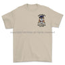 Grumpy Old Royal Navy Veteran Left Chest Printed T-Shirt